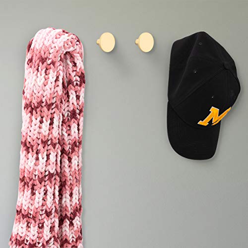 Modern Wall Hooks Made from Solid Brass. Ideal Purse Wall Hanger, ...