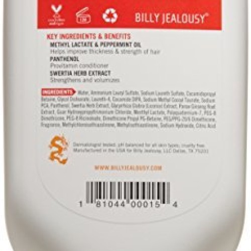 Billy Jealousy Fuzzy Logic Hair Strengthening Shampoo, 8 fl. oz.
