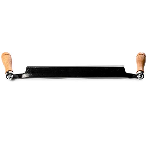 Biltek 13 Straight Draw Shave Tool Knife - Bark Peeler, Drawknife...