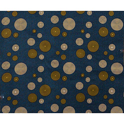 African Fabric 100% Cotton Ankara Print Fabric 6 Yards for Party D...