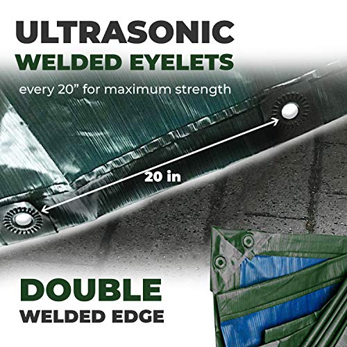 Bio Green RX-150-20x30-GB Waterproof 20 x 30 – Multipurpose Heavy ...
