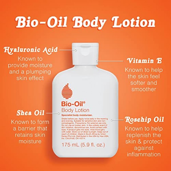 Bio-Oil Moisturizing Body Lotion for Dry Skin, Ultra-Lightweight H...