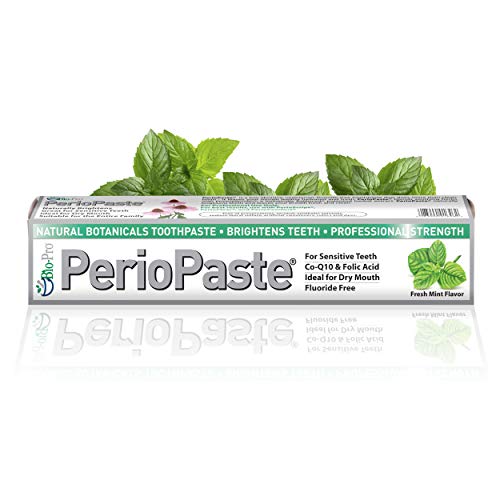 PerioPaste Natural Toothpaste - TWO 4 oz Tubes All Natural Botanic...
