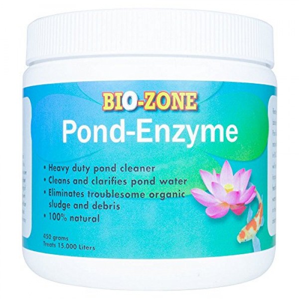 Bio-Zone Pond Enzyme Treatment - Ecofriendly Water Cleaner with Na...