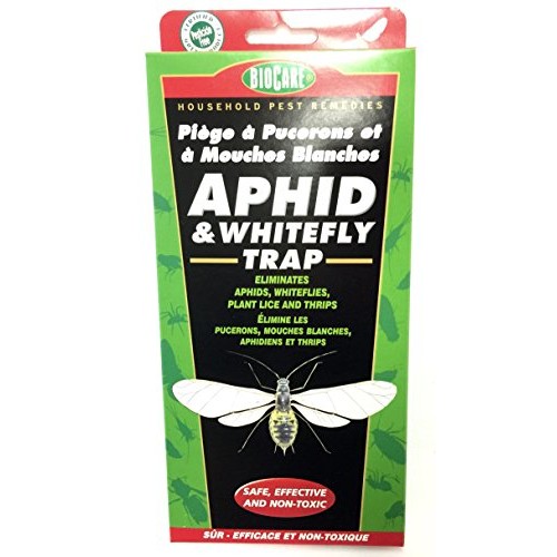 2 Pack - BioCare Household Pest Remedies APHID & WHITEFLY TRAP - S...