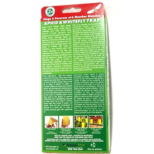 2 Pack - BioCare Household Pest Remedies APHID & WHITEFLY TRAP - S...