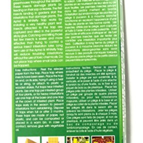 2 Pack - BioCare Household Pest Remedies APHID & WHITEFLY TRAP - S...