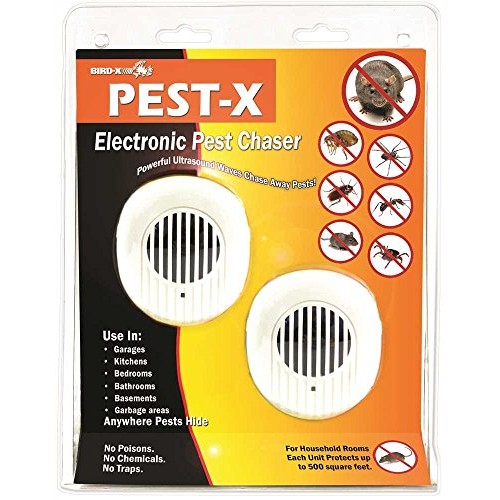 Bird-X PX-110-2 PEST-X Electronic Plug-in PEST Chaser 2-Pack 2 ...