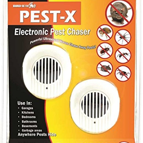 Bird-X PX-110-2 PEST-X Electronic Plug-in PEST Chaser 2-Pack 2 ...