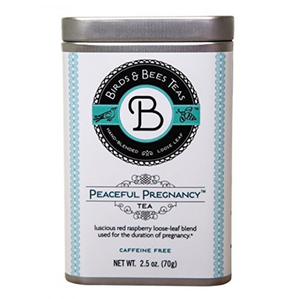 Peaceful Pregnancy Tea – Organic Red Raspberry Leaf - Birds & Bees...