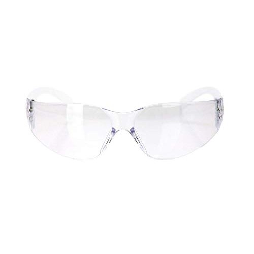 BISON LIFE Safety Glasses, One Size, Clear Protective Polycarbonat...