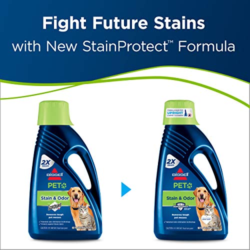 Bissell 2X Pet Stain & Odor Full Size Machine Formula, 60 Ounces, ...