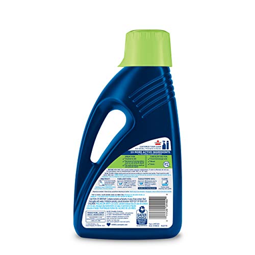 Bissell 2X Pet Stain & Odor Full Size Machine Formula, 60 Ounces, ...