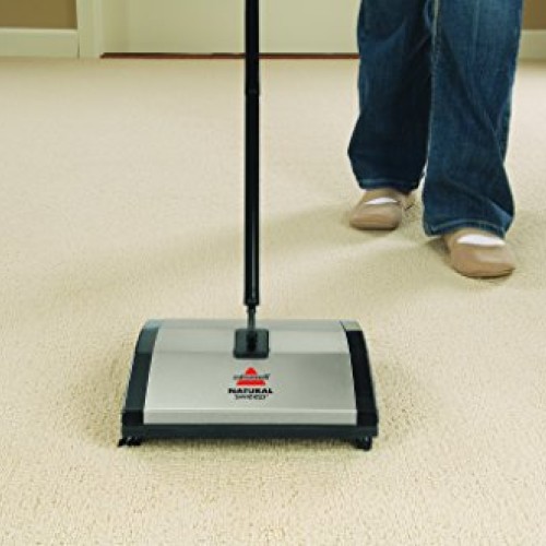 Bissell Natural Sweep Carpet and Floor Sweeper with Dual Rotating ...