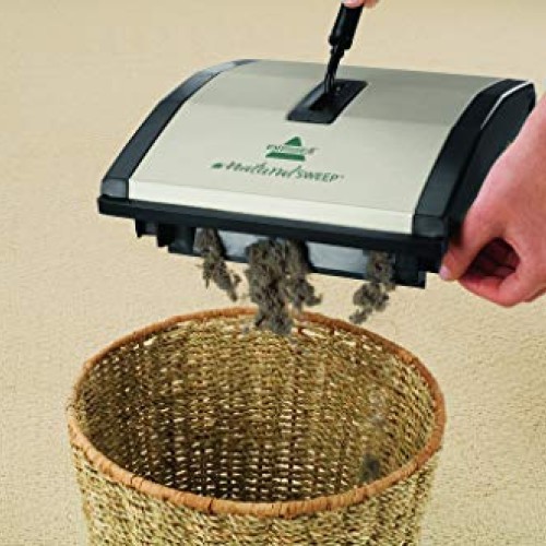 Bissell Natural Sweep Carpet and Floor Sweeper with Dual Rotating ...
