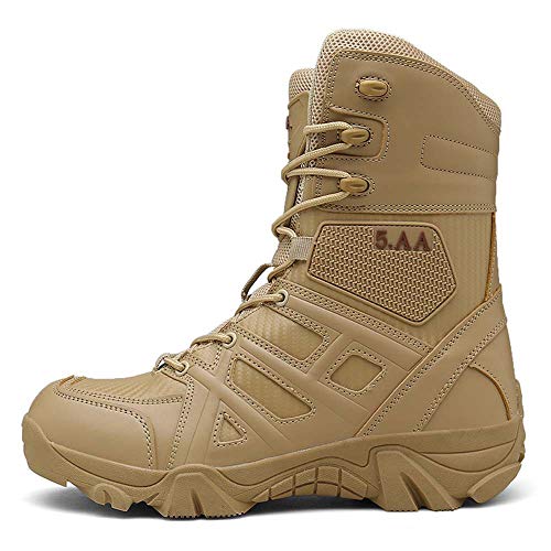 Bitiger Mens Tactical Service Tie Hunting Boots Increase Casual S...