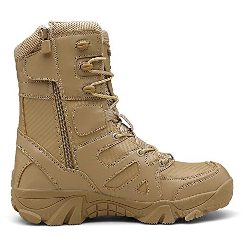 Bitiger Mens Tactical Service Tie Hunting Boots Increase Casual S...