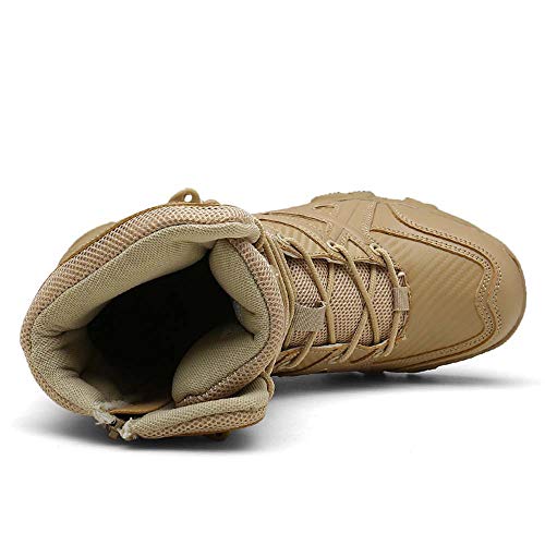 Bitiger Mens Tactical Service Tie Hunting Boots Increase Casual S...