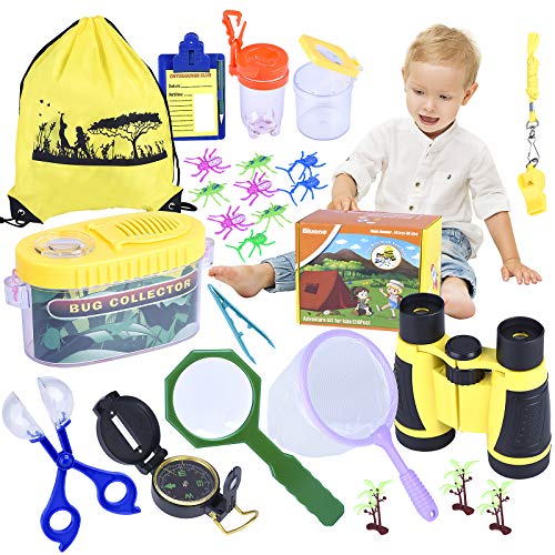 Biuone Explorer Sets for Kids, 24 PCS Outdoor Exploration Set ...