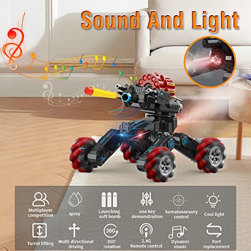 RC Car for Boys 8-12,Remote Control Car Hand Gesture Stunt Drift T...