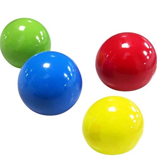 Blacgic Stress Relief Balls, Playground Balls,Dodgeball Game, Stic...
