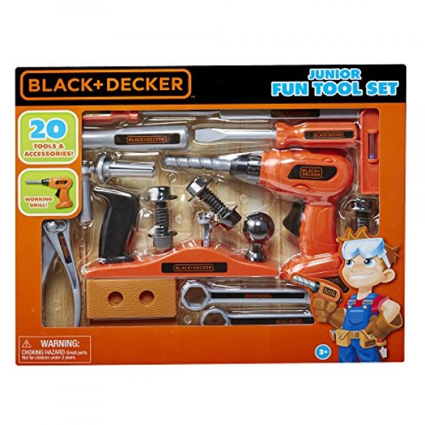 BLACK+DECKER Jr. Fun Tool Set