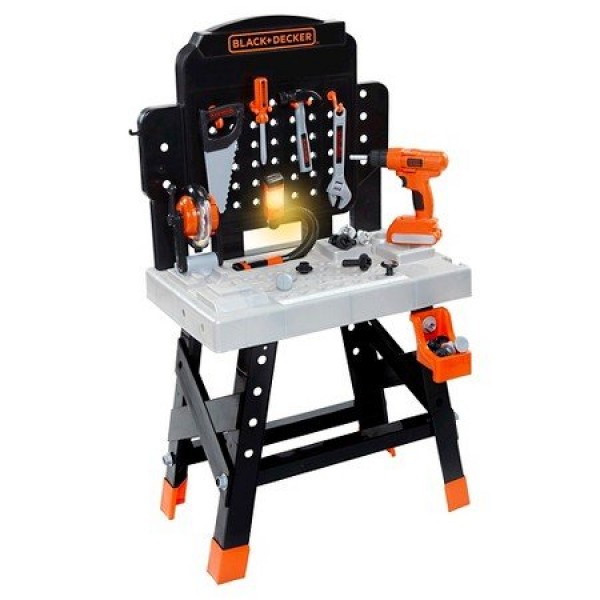 Black and Decker Junior Ready-to-Build Work Bench with 53