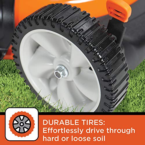 BLACK+DECKER 140cc OHV 21-Inch 2-in-1 Walk-Behind Push Gas Powered...