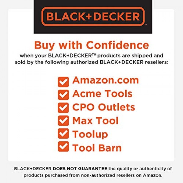 BLACK+DECKER 20V MAX Drill & Home Tool Kit, 68 Piece LDX120PK