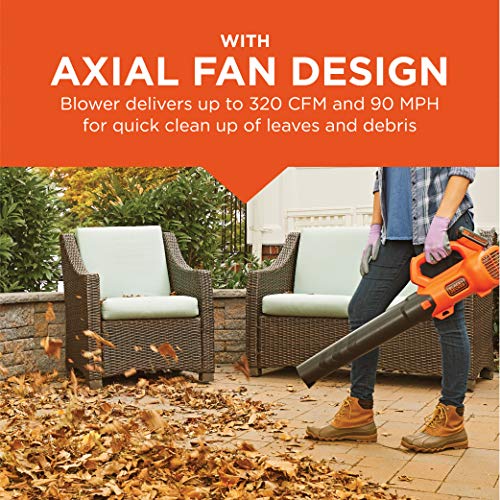 BLACK+DECKER 20V MAX Leaf Blower and String Trimmer Combo Kit BCK...