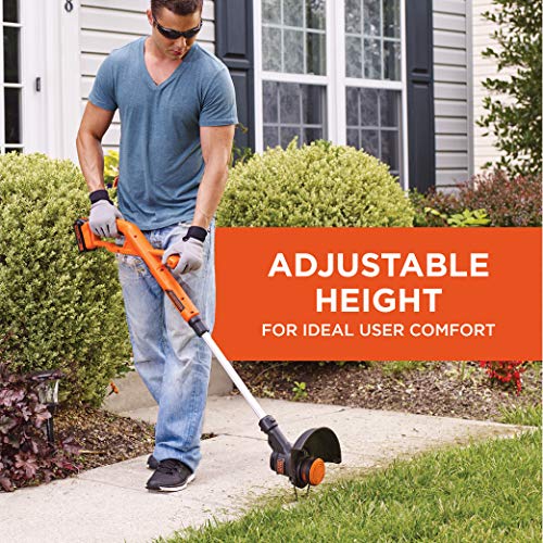 BLACK+DECKER 20V MAX Leaf Blower and String Trimmer Combo Kit BCK...