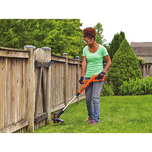 BLACK+DECKER 20V MAX String Trimmer/Edger Kit, 10-Inch LST201