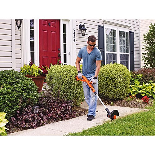 BLACK+DECKER 20V MAX String Trimmer/Edger Kit, 10-Inch LST201