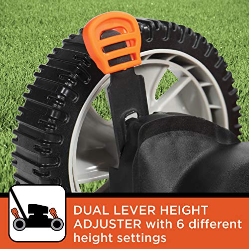 BLACK+DECKER 21 Inch 140cc 3-in-1 Gas Powered Front Wheel Drive Wa...