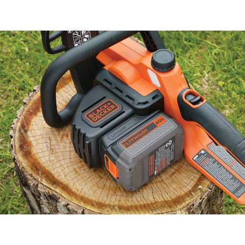 BLACK+DECKER 40V Max Cordless Chainsaw, 12-Inch LCS1240