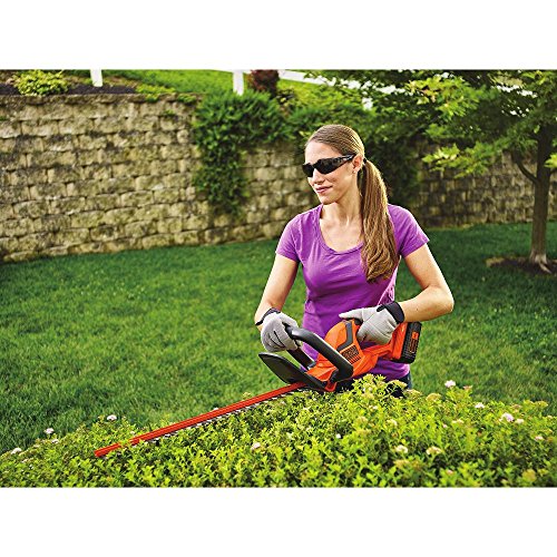 BLACK+DECKER 40V MAX Cordless Hedge Trimmer, 22-Inch LHT2240CFF