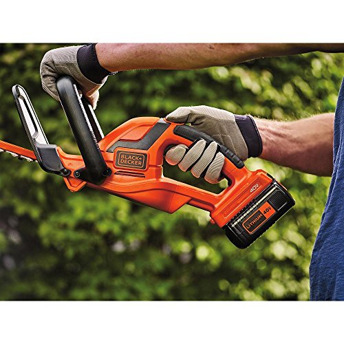 BLACK+DECKER 40V MAX Cordless Hedge Trimmer, 22-Inch LHT2240CFF