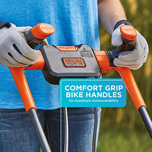 BLACK+DECKER Electric Lawn Mower, 12-Amp, 17-Inch BEMW482BH