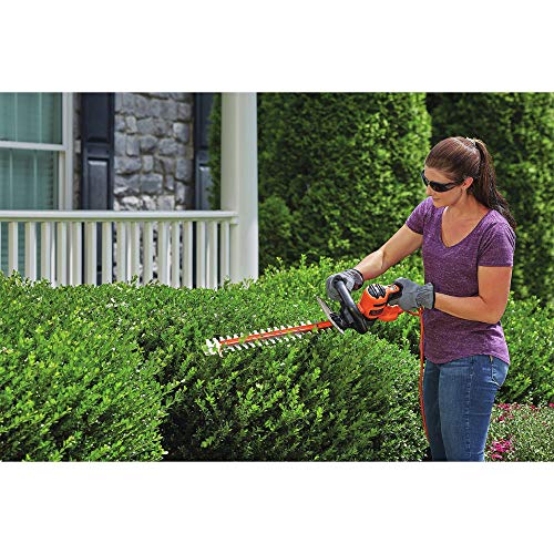 BLACK+DECKER Hedge Trimmer with Saw, 20-Inch BEHTS300