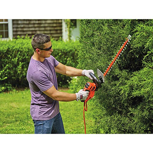 BLACK+DECKER Hedge Trimmer with Saw, 20-Inch BEHTS300