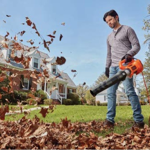 BLACK+DECKER Leaf Blower, Axial, 9-Amp BEBL750