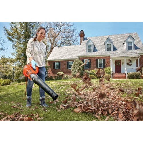 BLACK+DECKER Leaf Blower, Axial, 9-Amp BEBL750