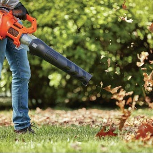 BLACK+DECKER Leaf Blower, Axial, 9-Amp BEBL750