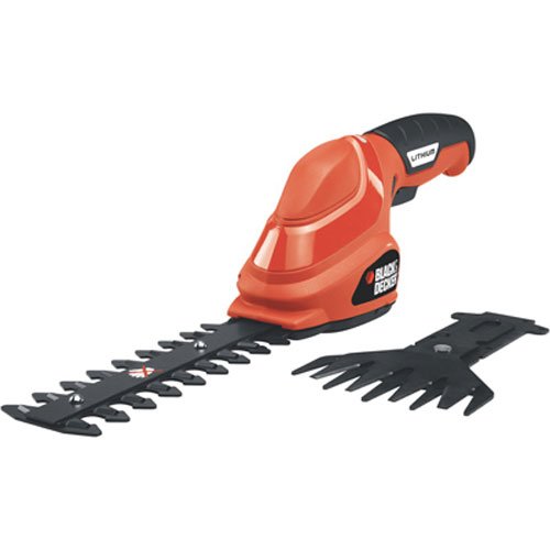 BLACK+DECKER Shrub Trimmer/Grass Shear Combo, Cordless, 3.6V GSL35