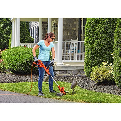 BLACK+DECKER String Trimmer with Auto Feed, Electric, 6.5-Amp, 14-...
