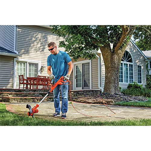 BLACK+DECKER String Trimmer with Auto Feed, Electric, 6.5-Amp, 14-...