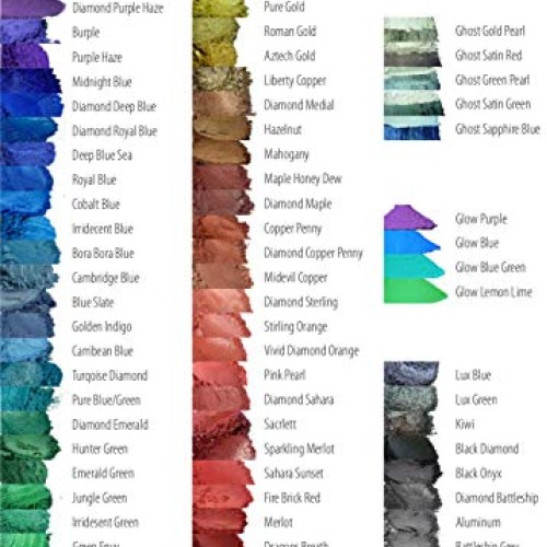 42g/1.5ozBora Bora Blue Mica Powder Pigment Epoxy,Resin,Soap,Pl...