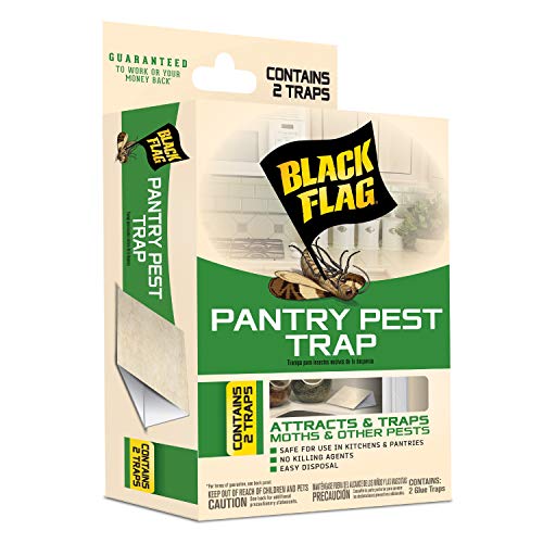 Black Flag HG-11038 Pantry Pest, Disposable Insect Trap, 2-Count