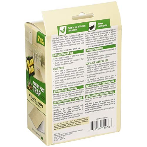 Black Flag Pantry Pest Traps - 8 Total4 Packages with 2 Traps Each