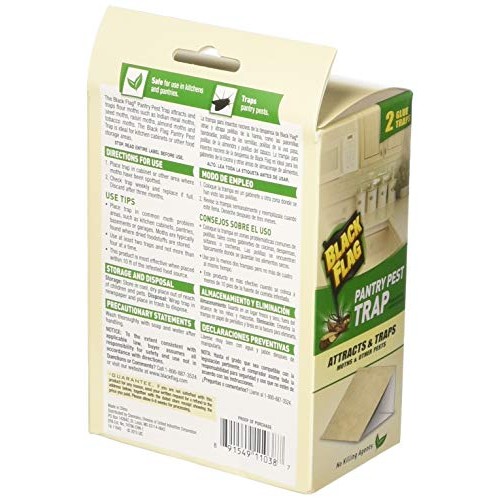 Black Flag Pantry Pest Traps - 8 Total4 Packages with 2 Traps Each